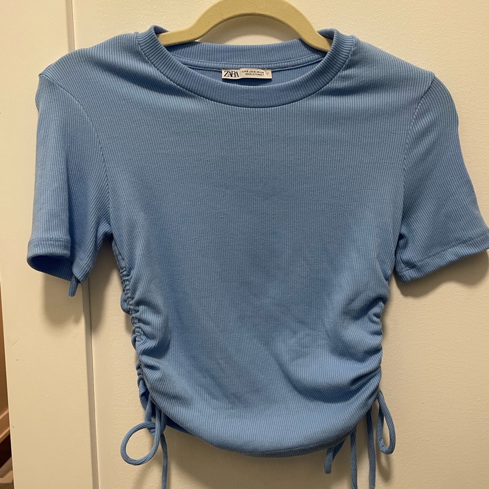 Small Zara Blue Top